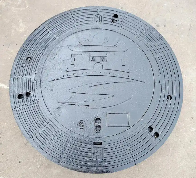 越秀球墨铸铁井盖定制款展示